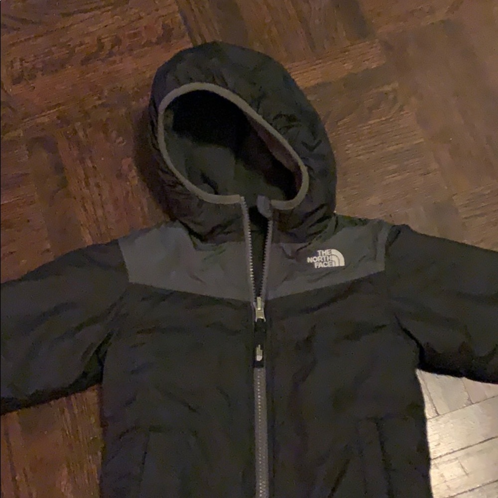 North Face fully reversible puffer/fleece.